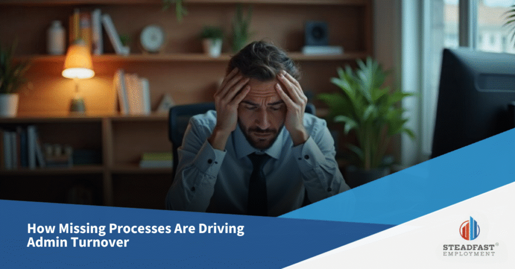 Cómo los procesos faltantes están impulsando la rotación de personal administrativo